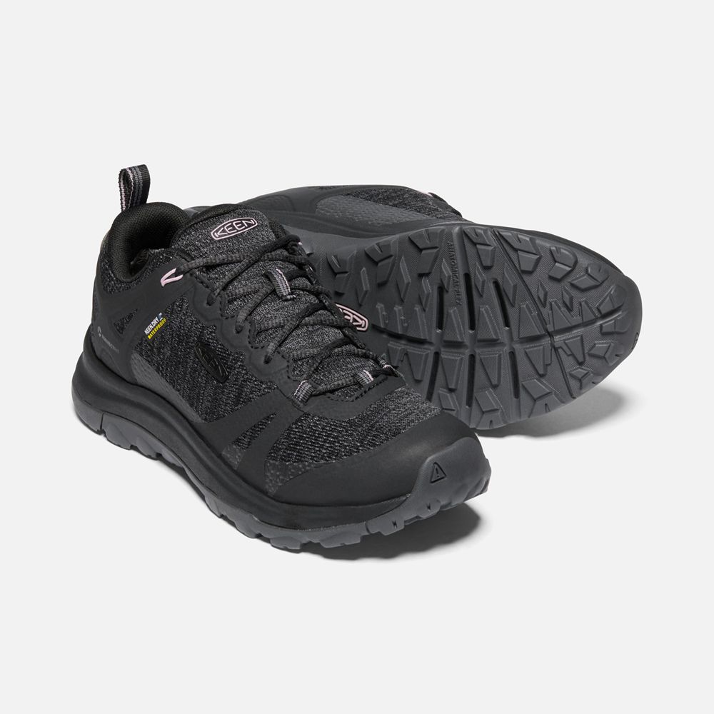 Keen Sneakers Dam Svarta - Terradora Ii Waterproof Shoes - 764951UCP